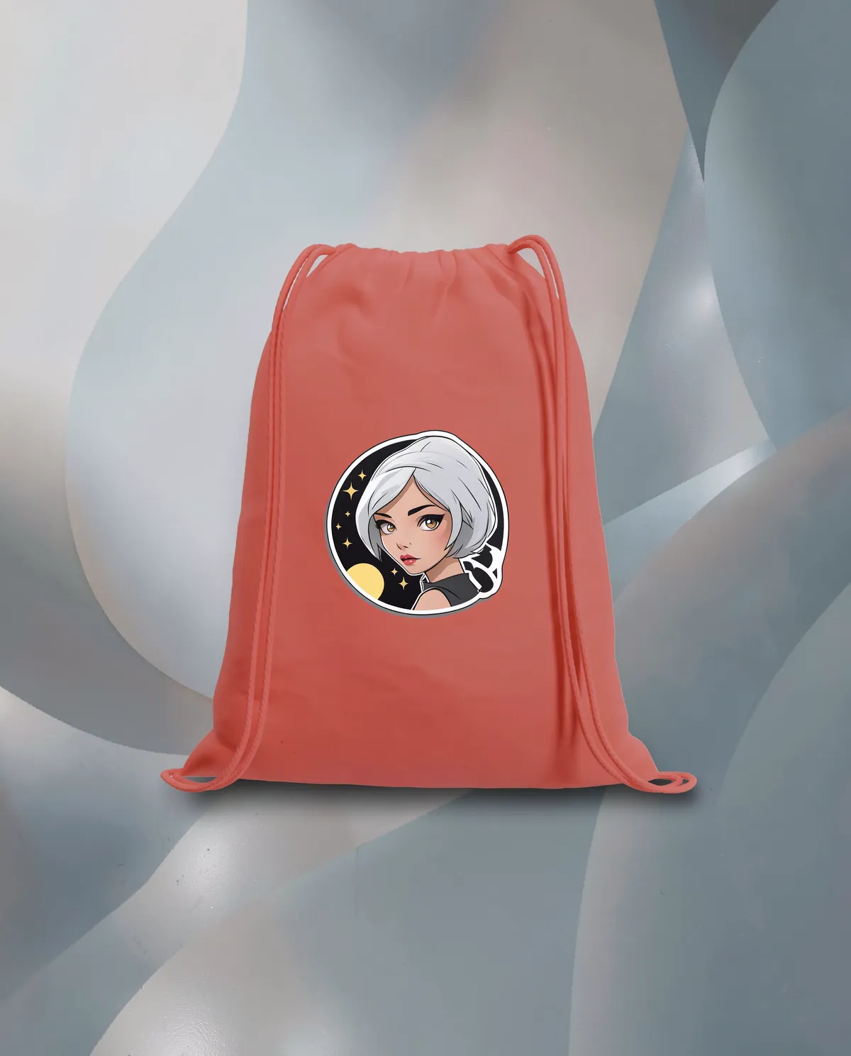 Customizable Drawstring Gym Bag – Smooth Print Surface 59