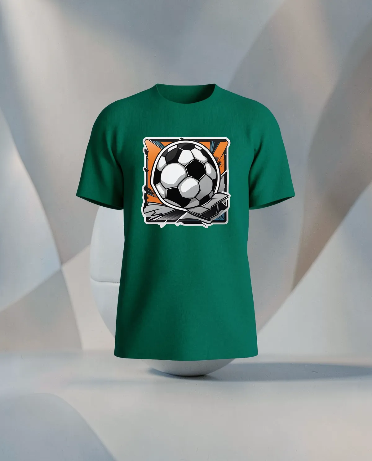 Green T-Shirt with Eco-Friendly Organic Cotton 59