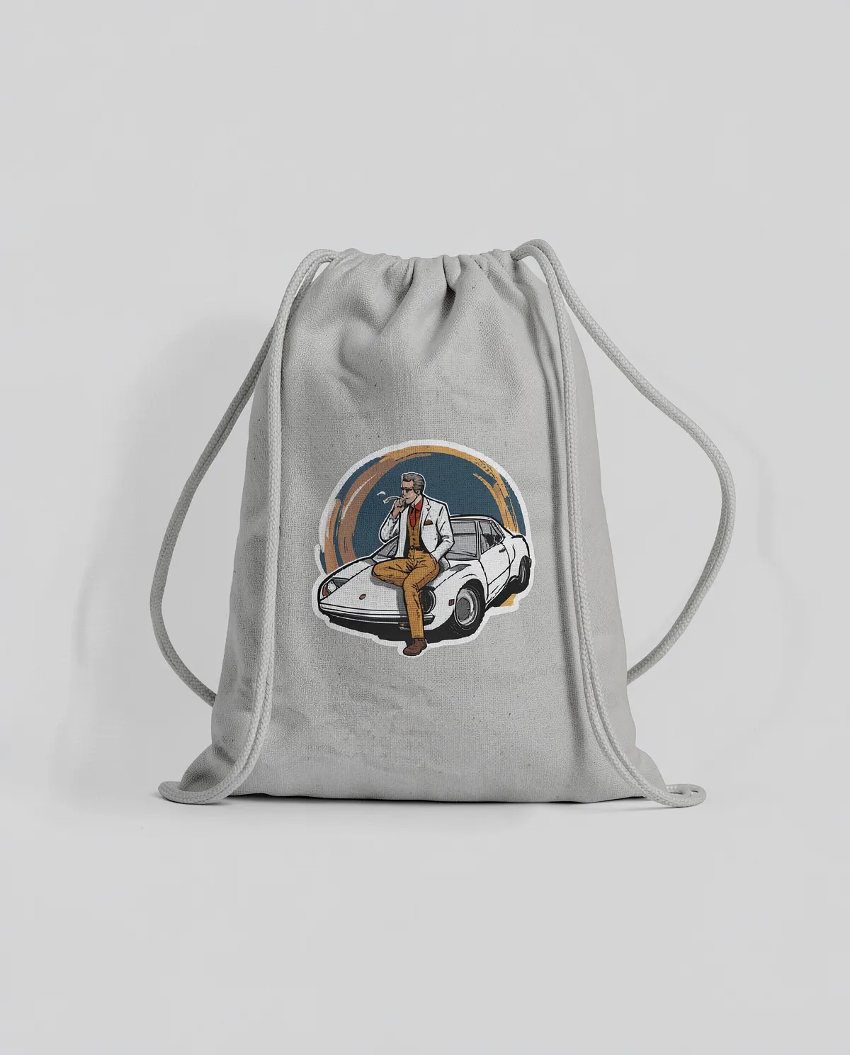 Custom Print-Ready Drawstring Bag – Lightweight Gym Companion 0