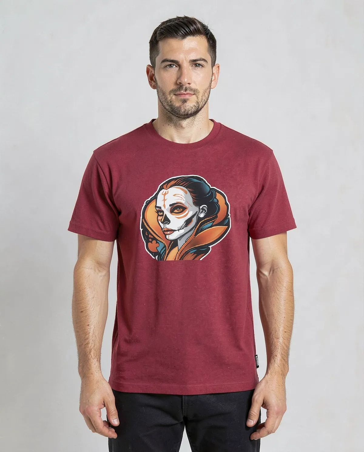 Red T-Shirt – Unique Graphic Design 0