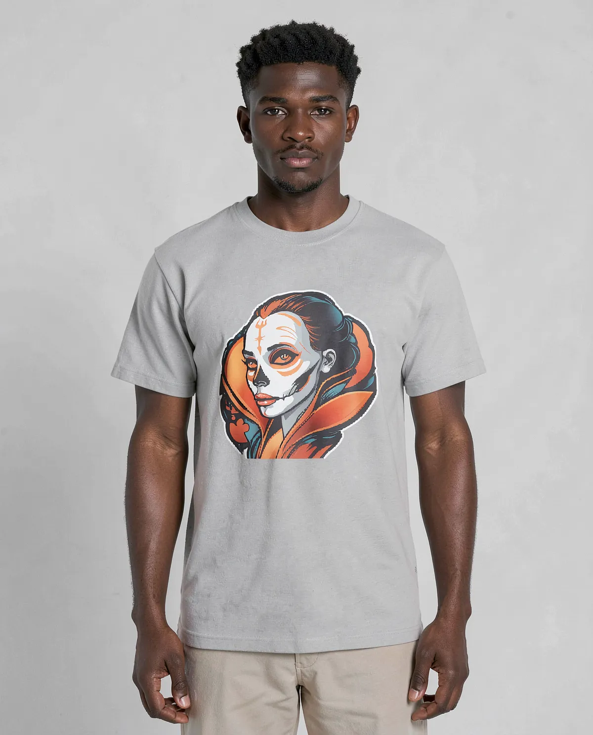 Grey T-Shirt, Modern Fit, Eco-Friendly 0