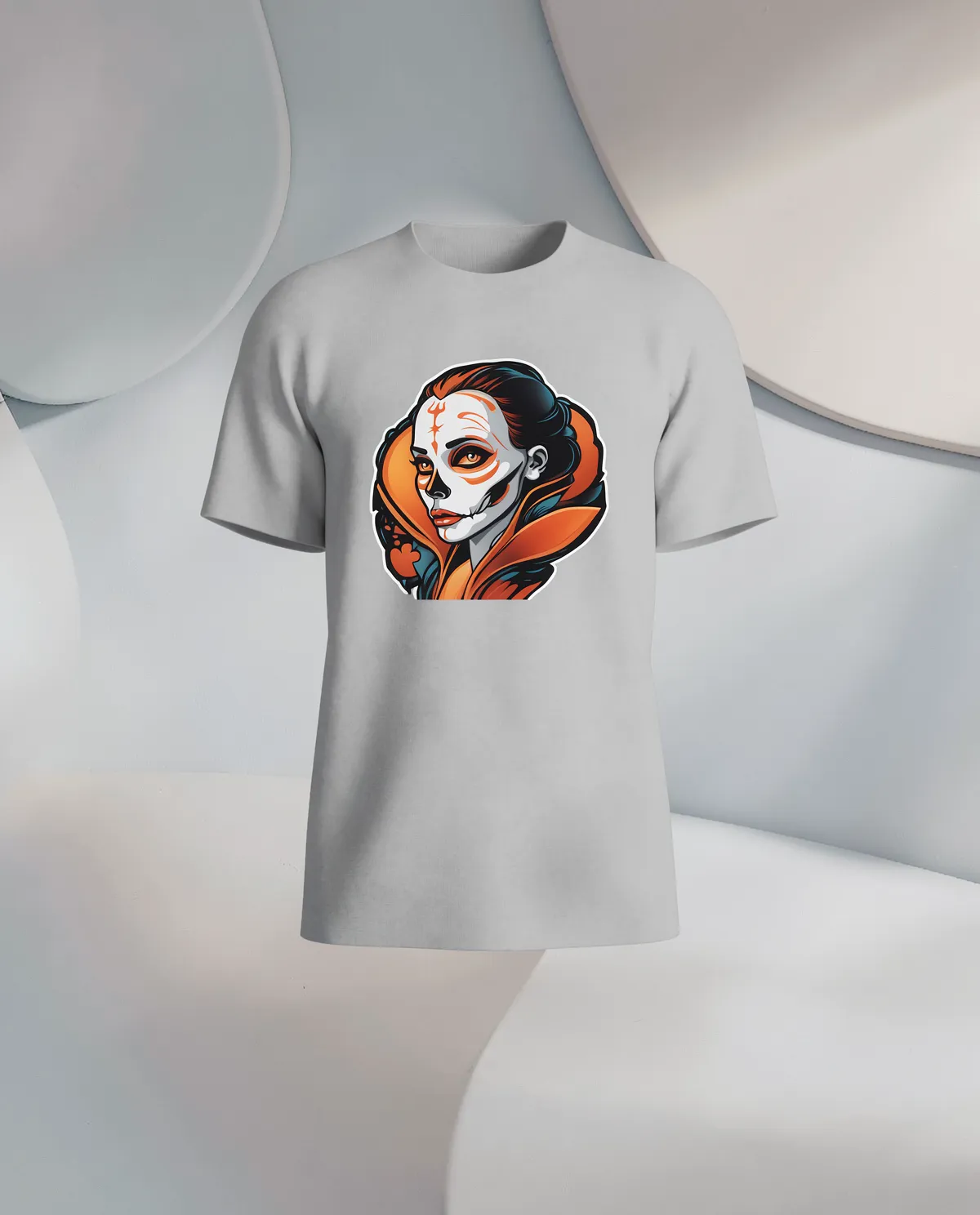Grey T-Shirt, Modern Fit, Eco-Friendly 59