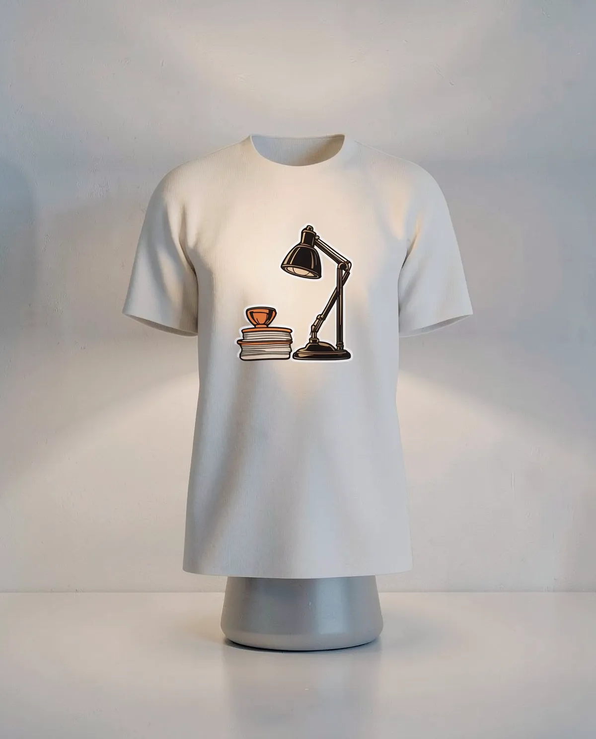 White Genderless Organic Cotton T-Shirt – Eco‑Sustainable Modern Fit 59