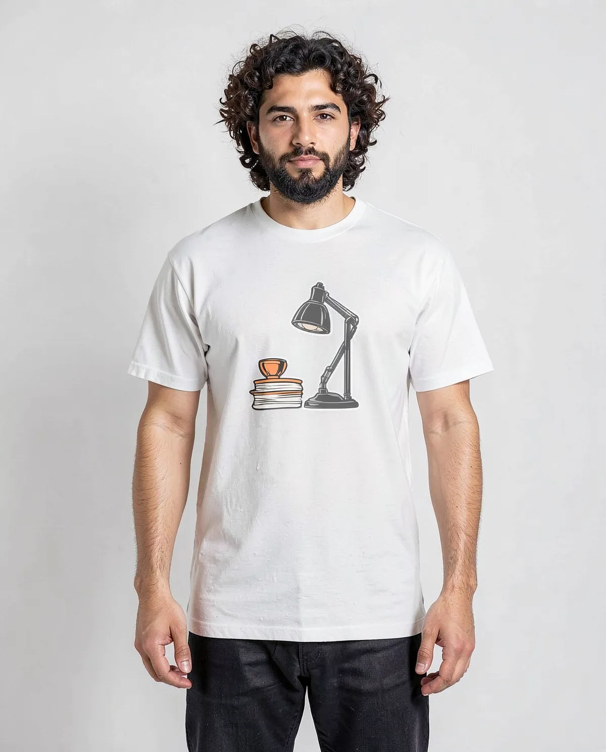 White Genderless Organic Cotton T-Shirt – Eco‑Sustainable Modern Fit