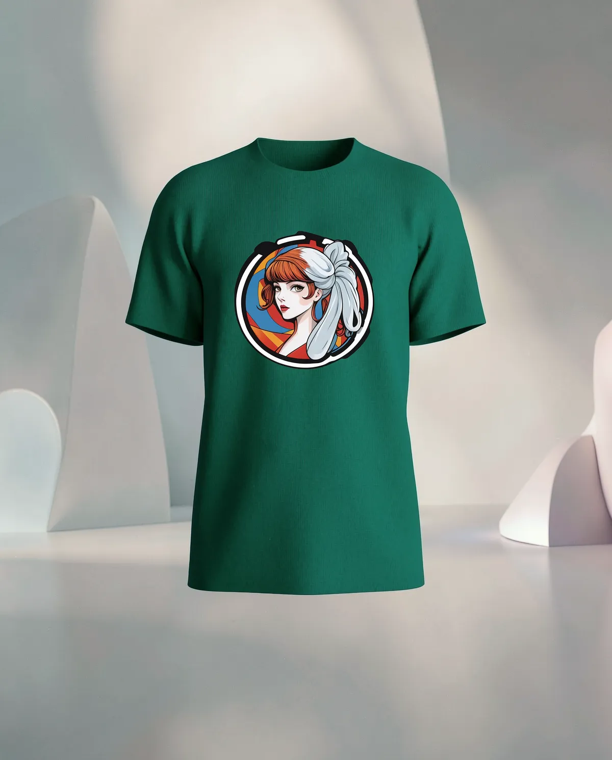 Green T-Shirt, 100% Organic Cotton 59