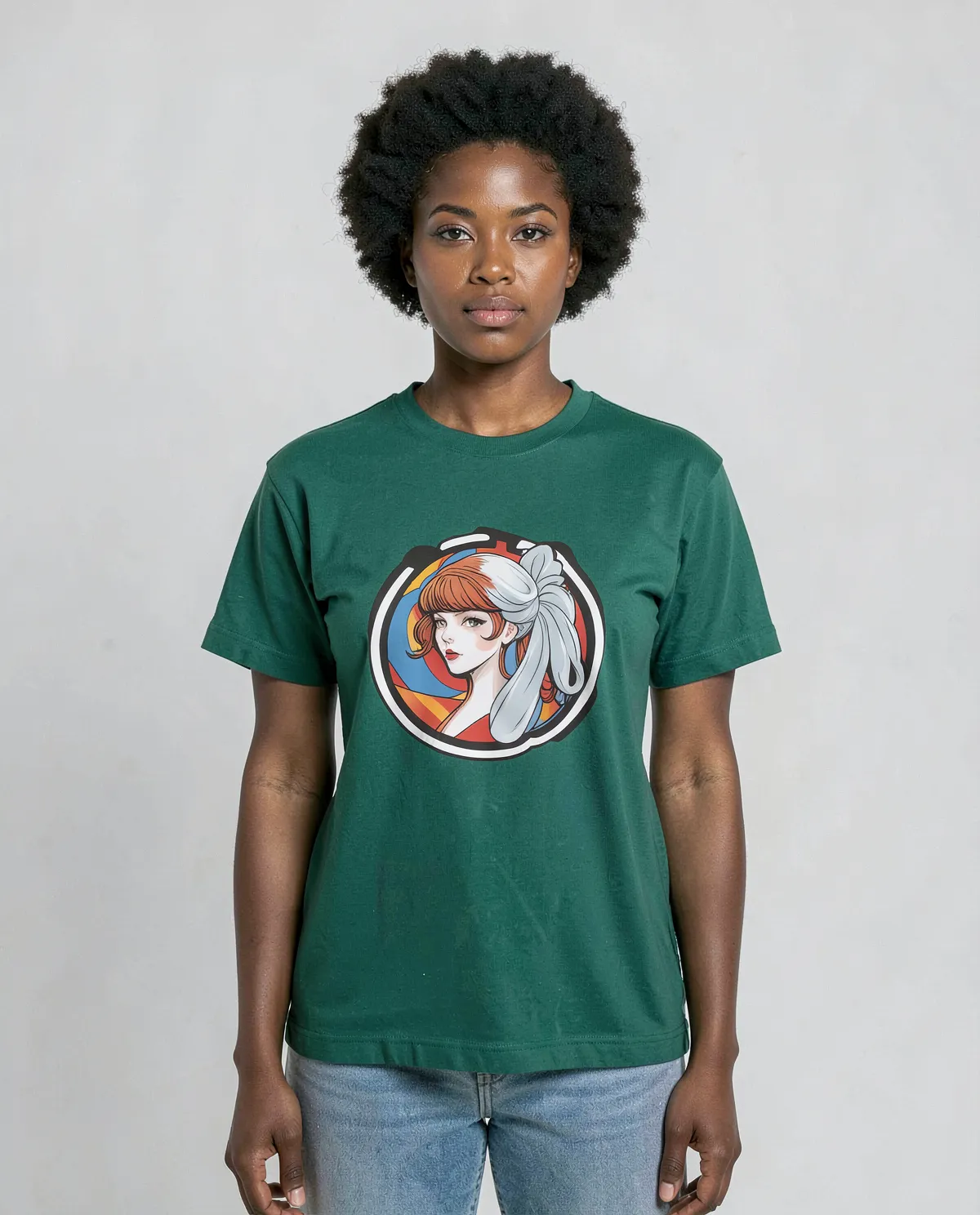 Green T-Shirt, 100% Organic Cotton 0