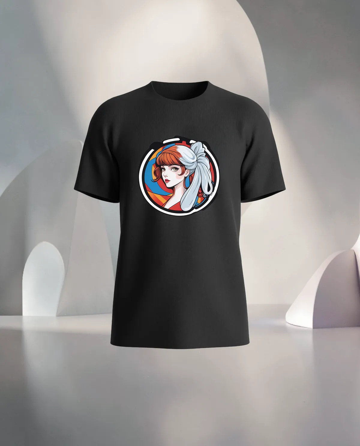 Black Eco-Sustainable T-Shirt 59