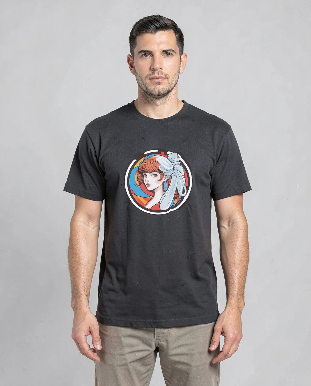 Black Eco-Sustainable T-Shirt 0
