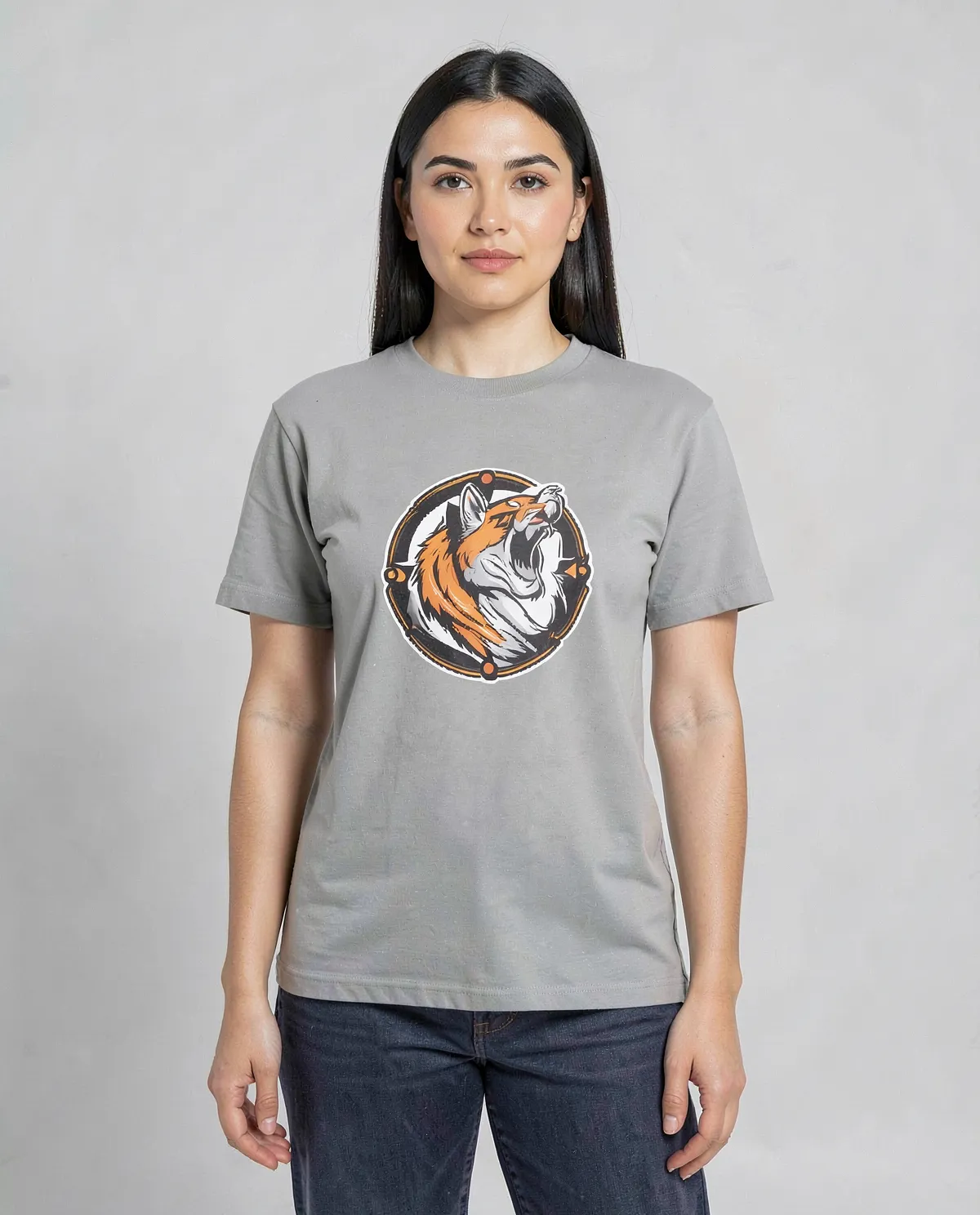 Grey T-Shirt, Modern Fit, Eco-Friendly 0