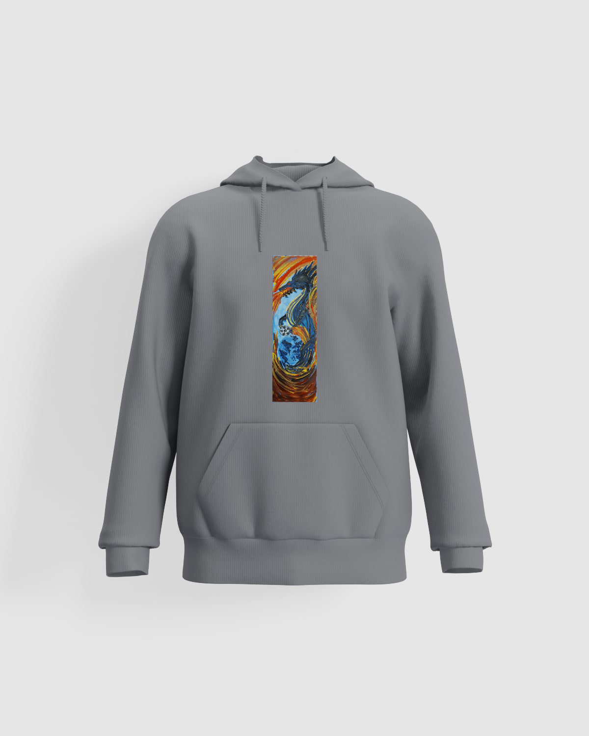 Unisex Grey Sweatshirt – Brushed Organic Cotton Comfort 59