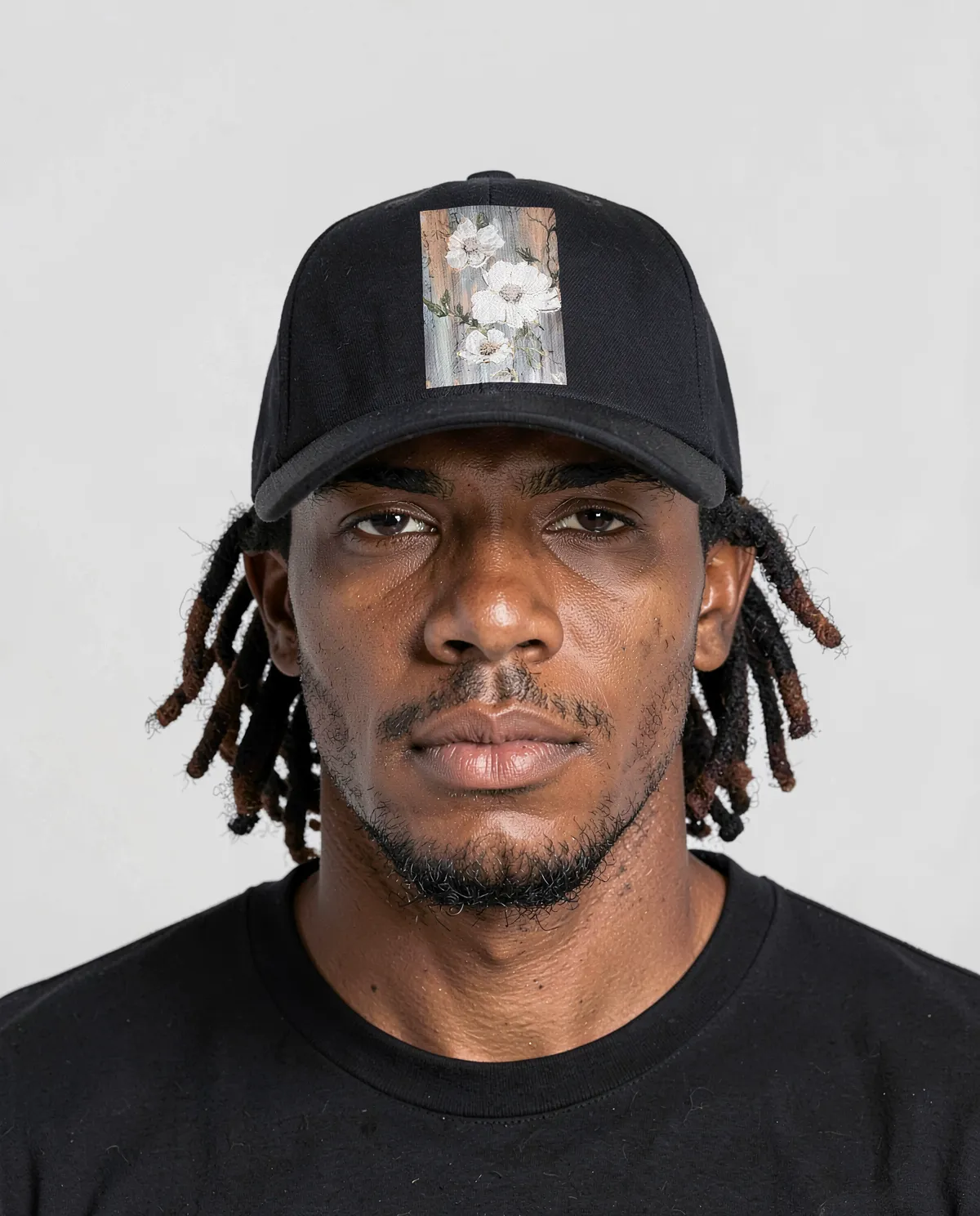 Navy Cap with Adjustable Velcro Closure 0