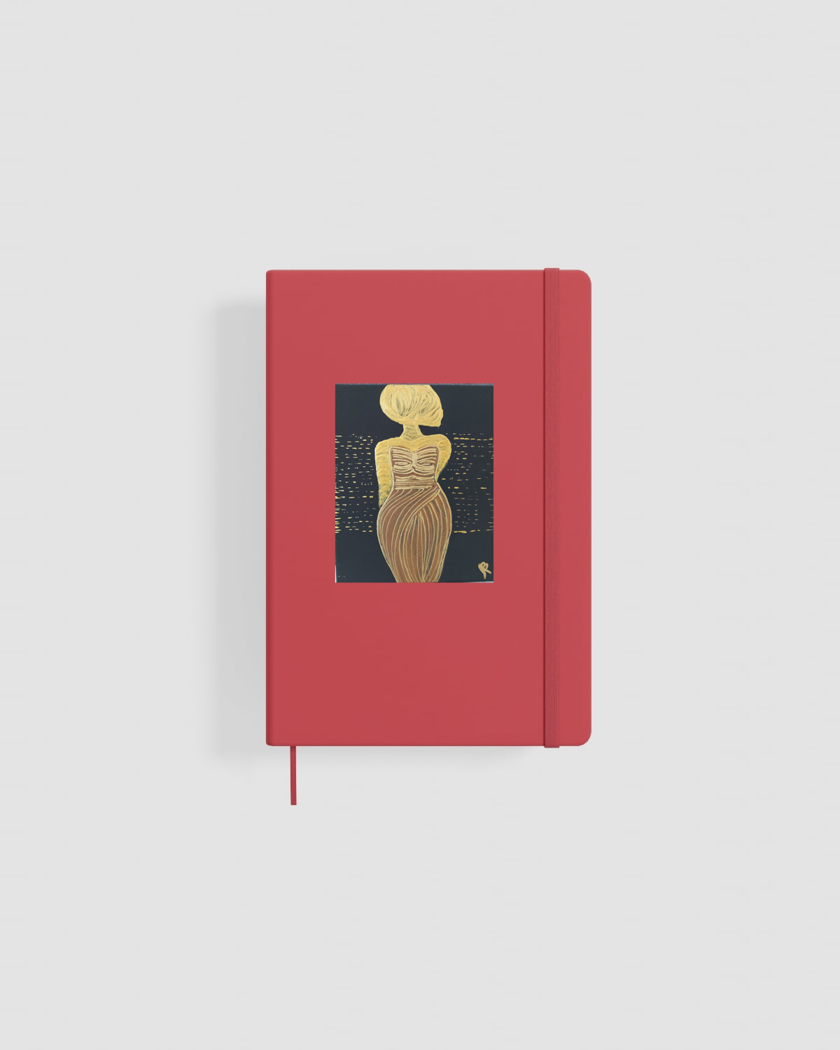 Customizable notebook, Red