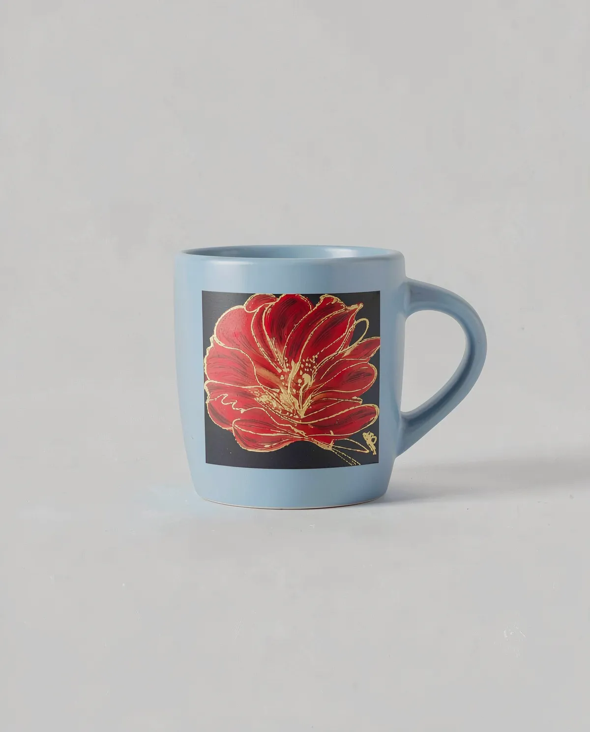 Matte Exterior Ceramic Mug with Glossy Interior 0
