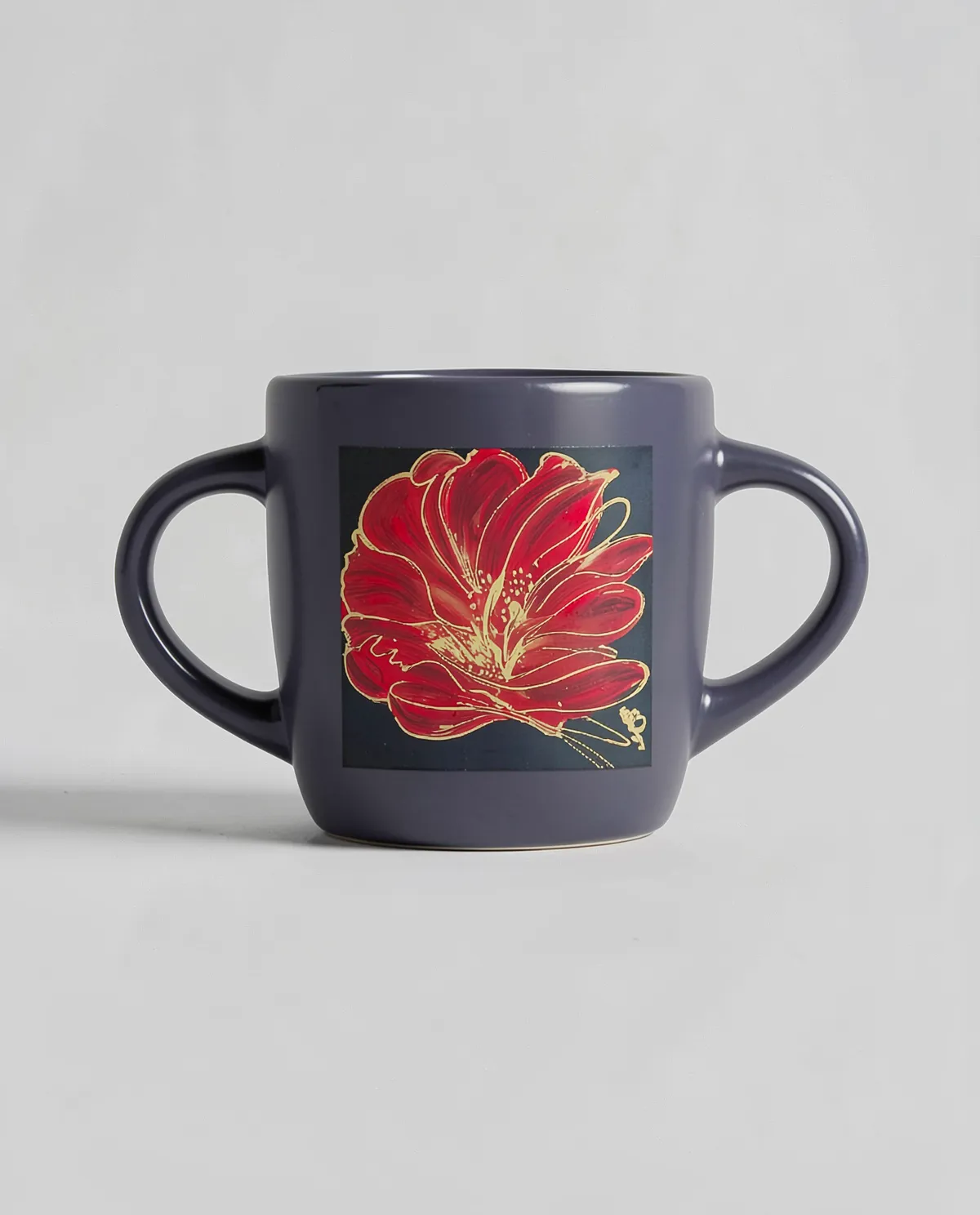 Matte Exterior Ceramic Mug with Glossy Interior 0