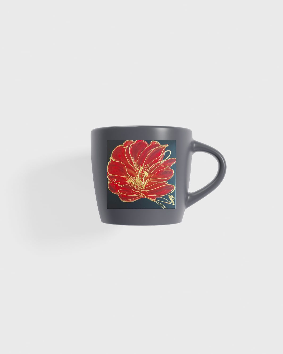 Matte Exterior Ceramic Mug with Glossy Interior 59