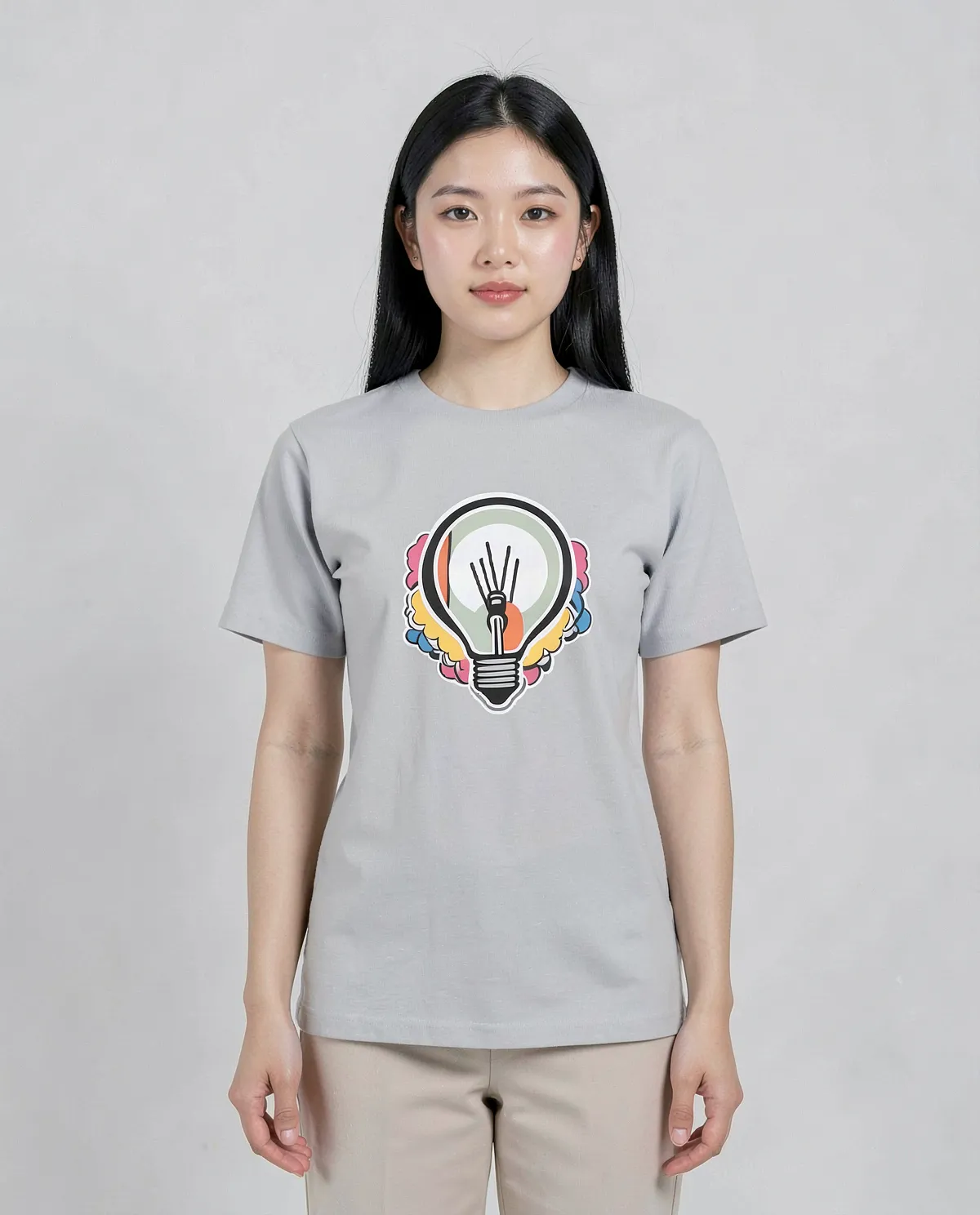 White Organic T-Shirt – Modern, Genderless Fit
