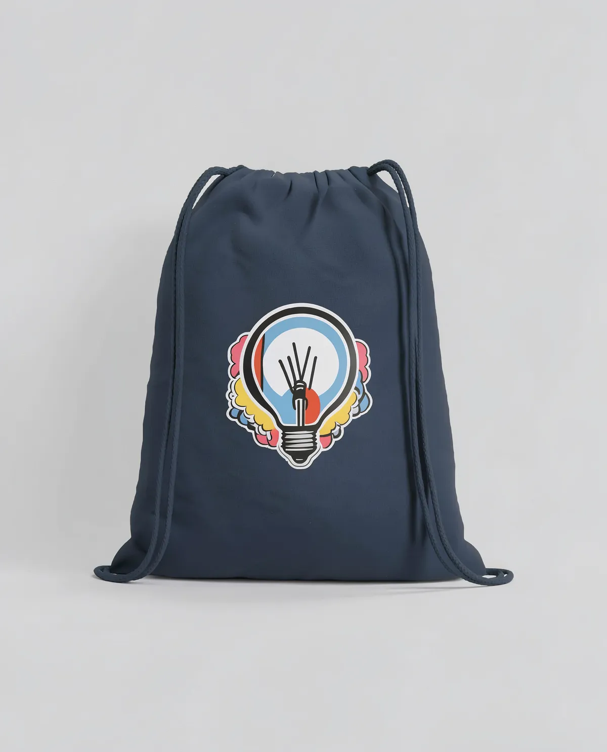 Customizable Lightweight Cotton Gym Bag with Natural Drawstrings 0