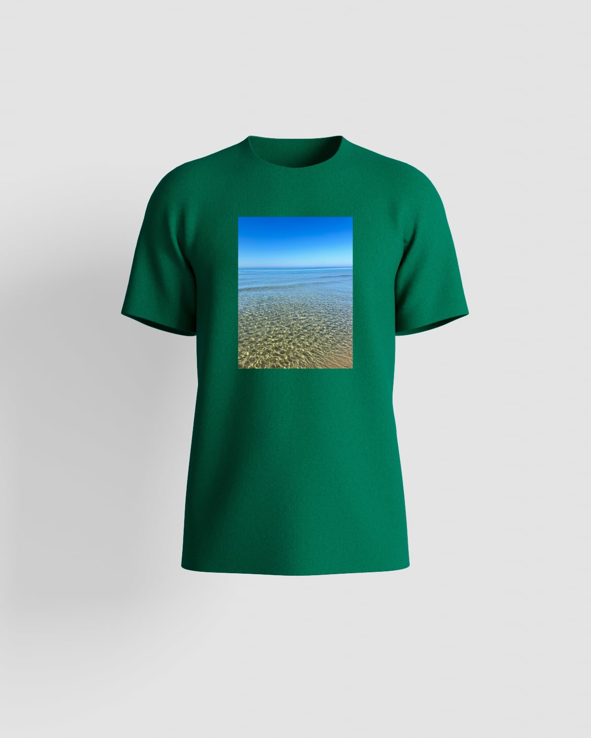 Green T-Shirt, 100% Organic Cotton, Modern Fit 59
