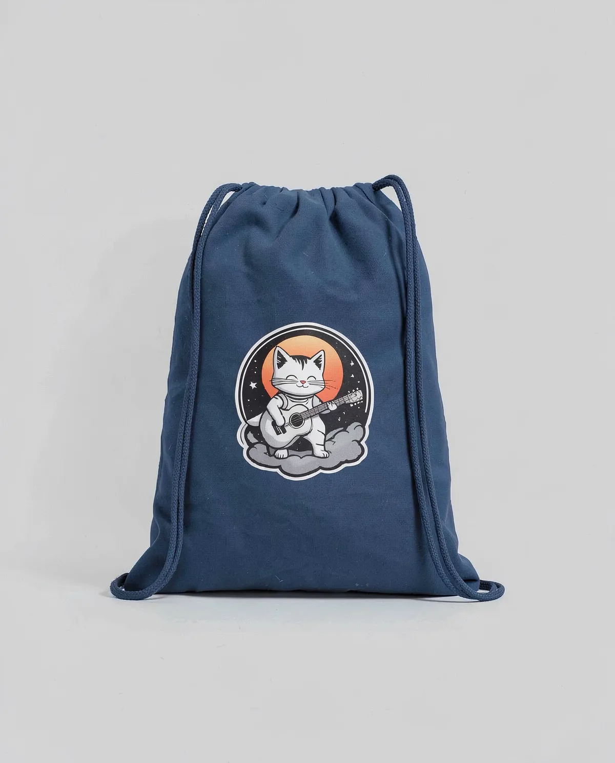 Customizable Lightweight Cotton Drawstring Bag with Natural Drawstrings 0