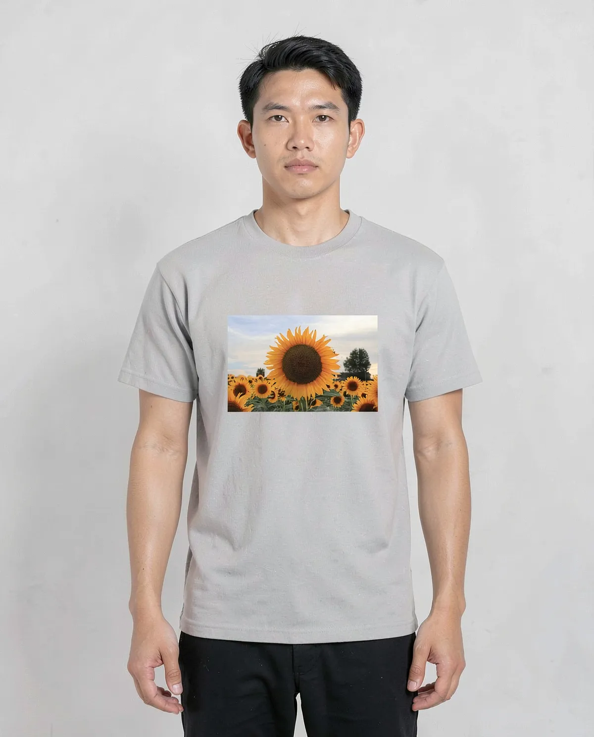 White T-Shirt with Unique Graphic