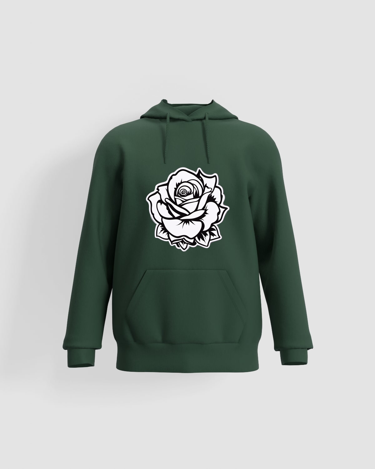 Green Organic Brushed Sweatshirt – Eco‑Sustainable Comfort 59
