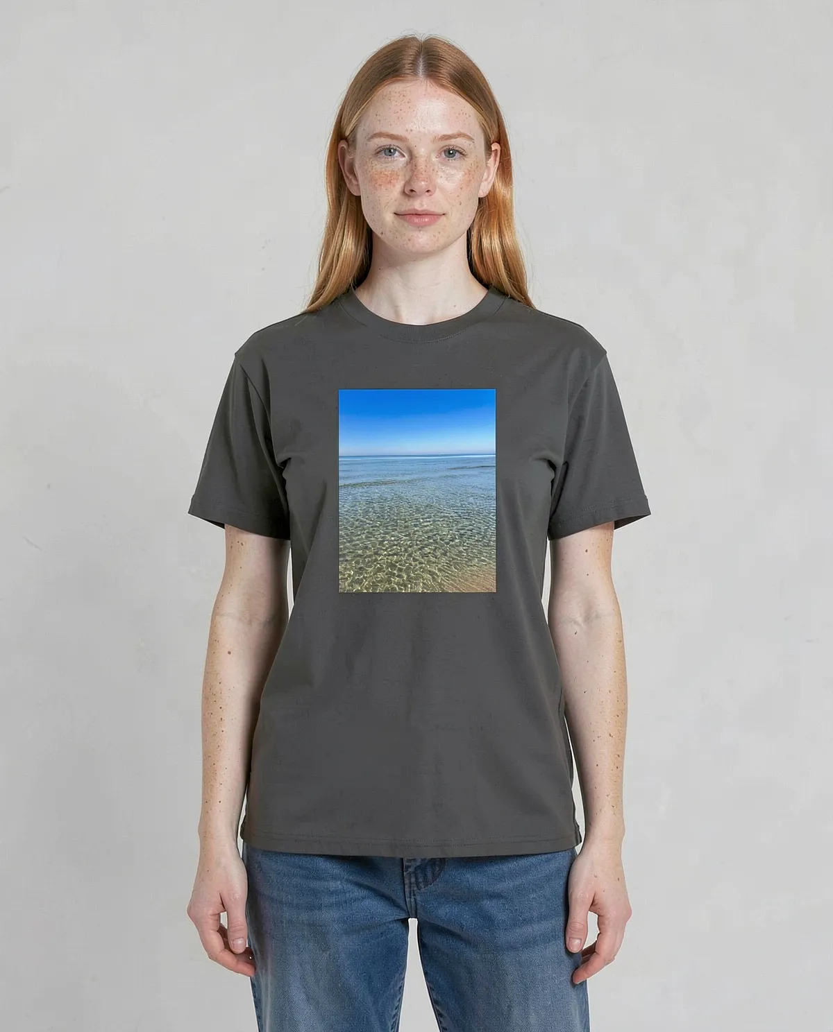 Black T-Shirt – Crew Neck Eco‑Sustainable Cotton 0