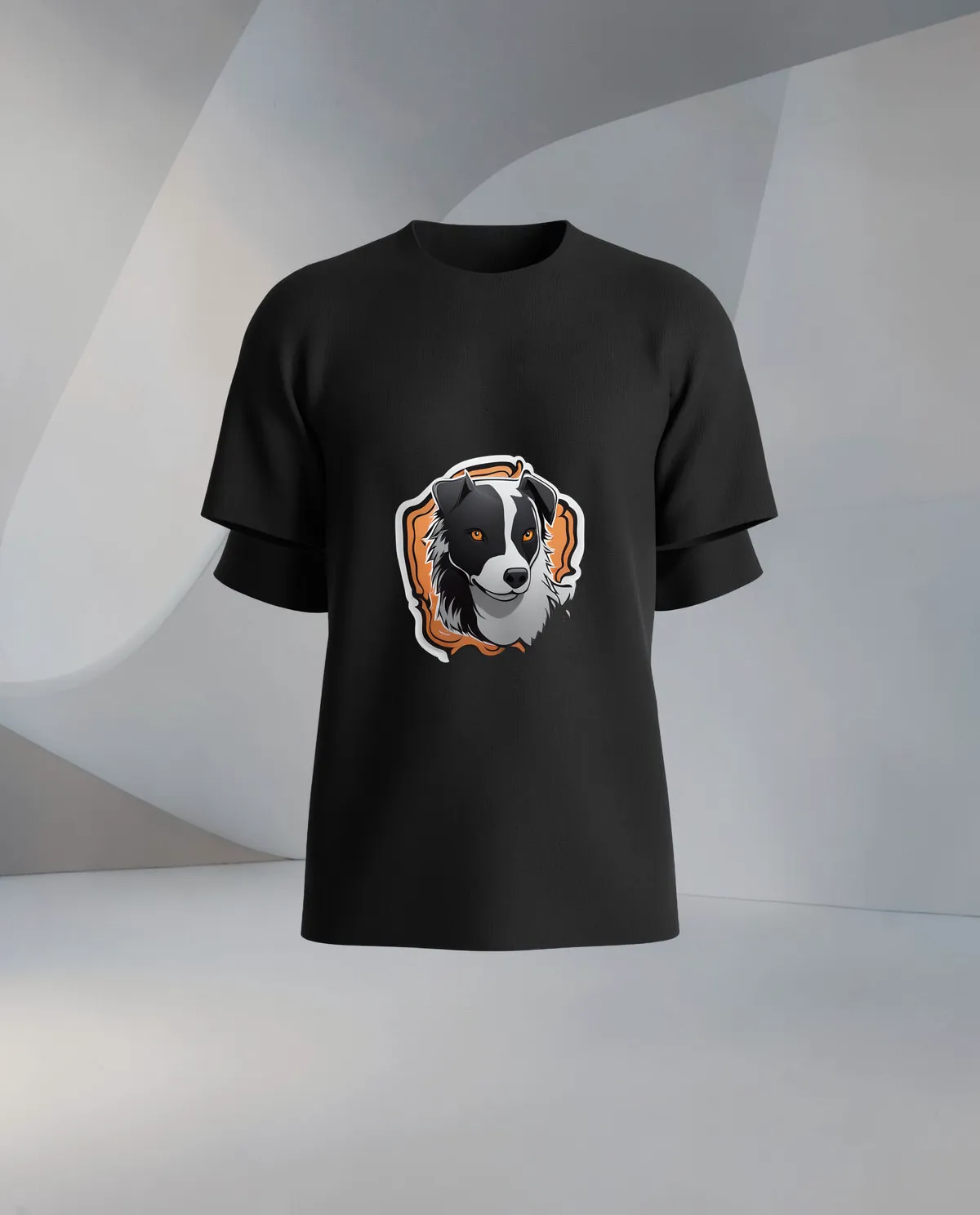 Black T-Shirt with Signature Logo 59