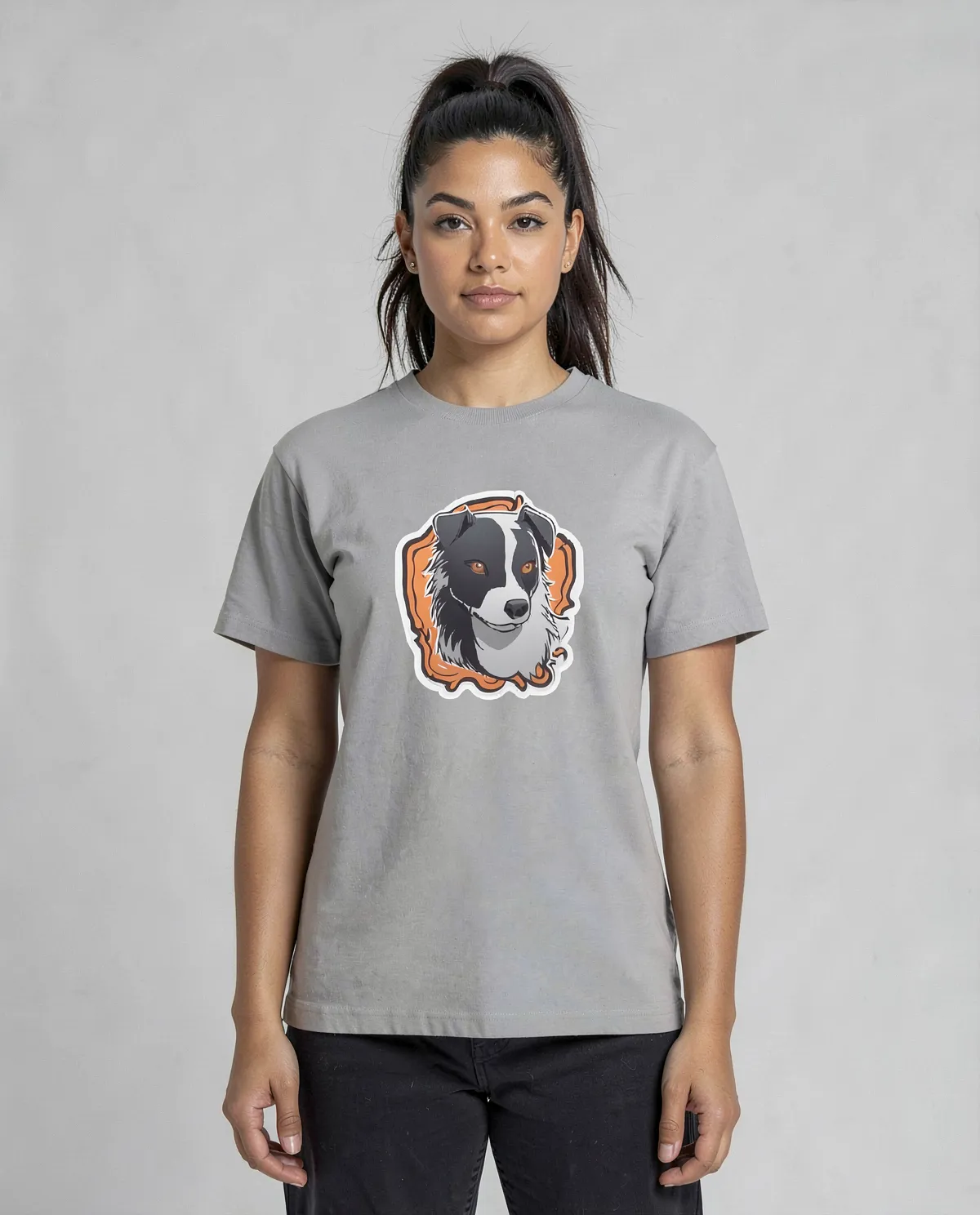 Grey T-Shirt, Modern Eco‑Sustainable Fit 0