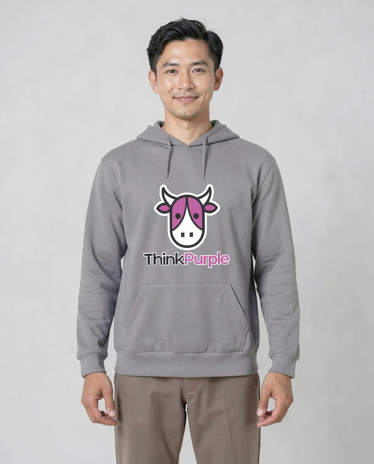 Grey Organic Brushed Sweatshirt 0