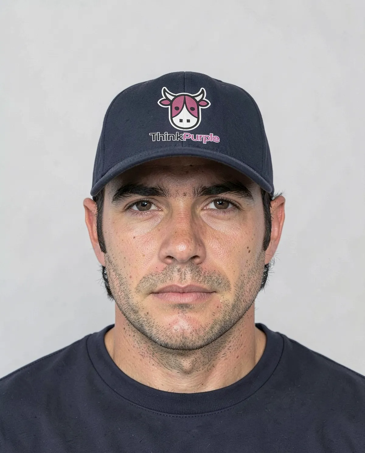 Navy Cap with Adjustable Velcro Closure 0