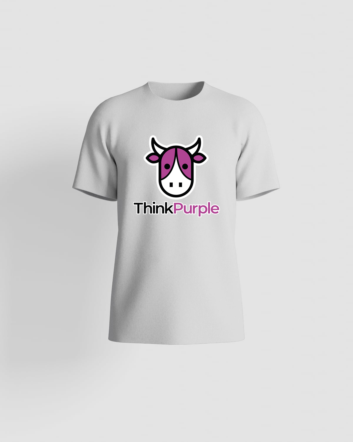 White T-Shirt with Clean Logo Print 59