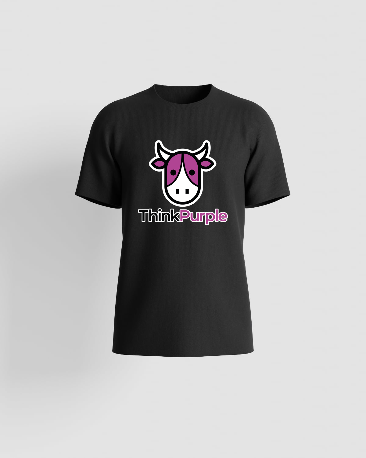 Black T-Shirt with Custom Logo 59