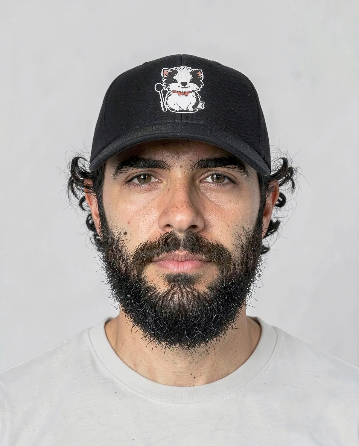 Navy Cap with Adjustable Velcro Closure 0