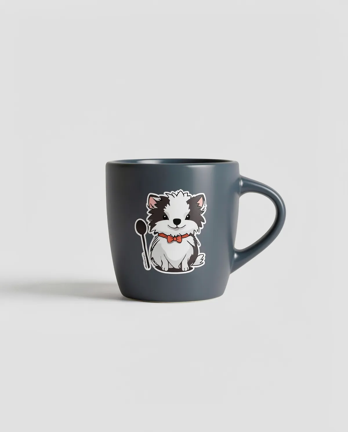 Custom Ceramic Mug with Matte Exterior