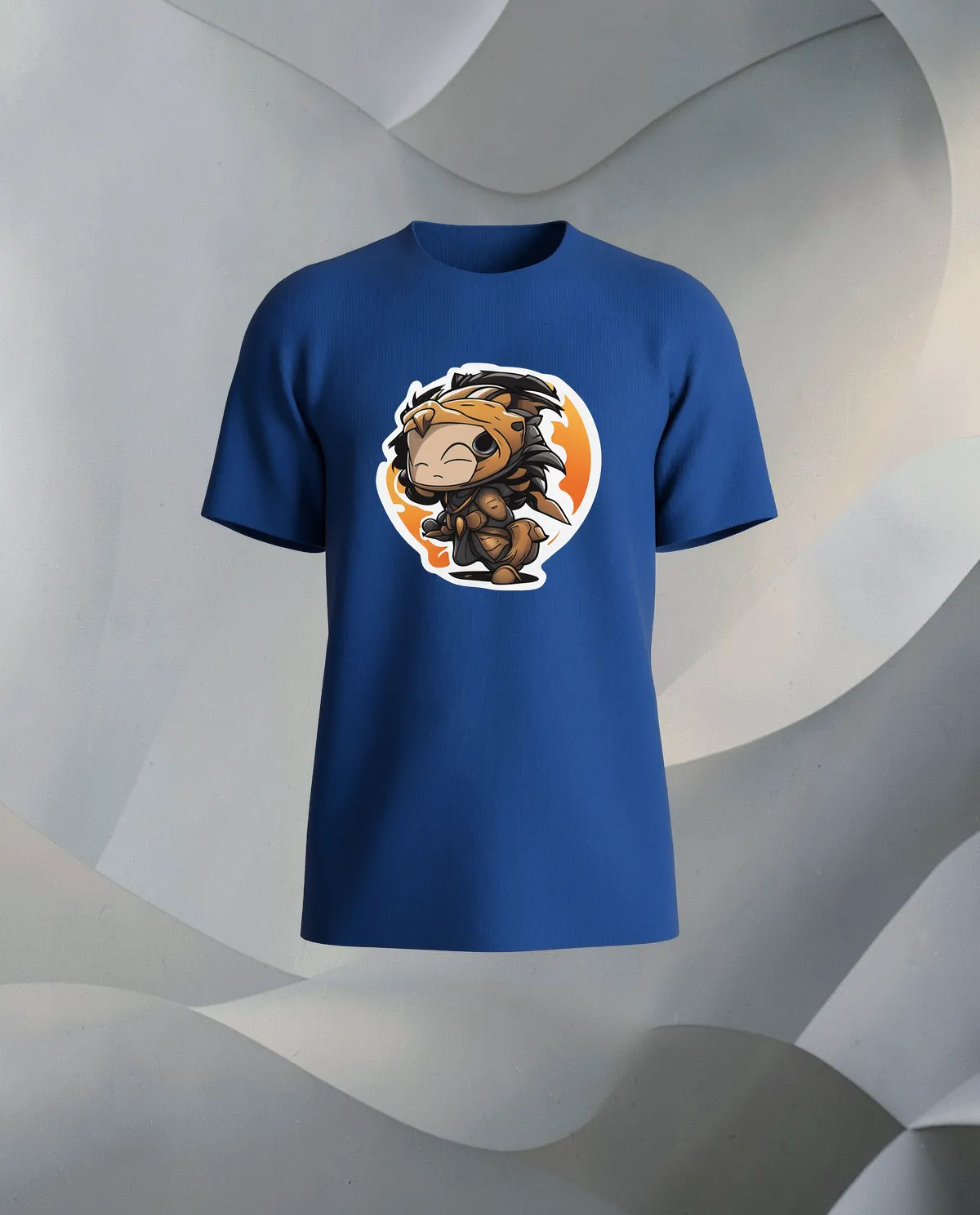 Blue T-Shirt with Modern Fit and Eco-Friendly Fabric 59