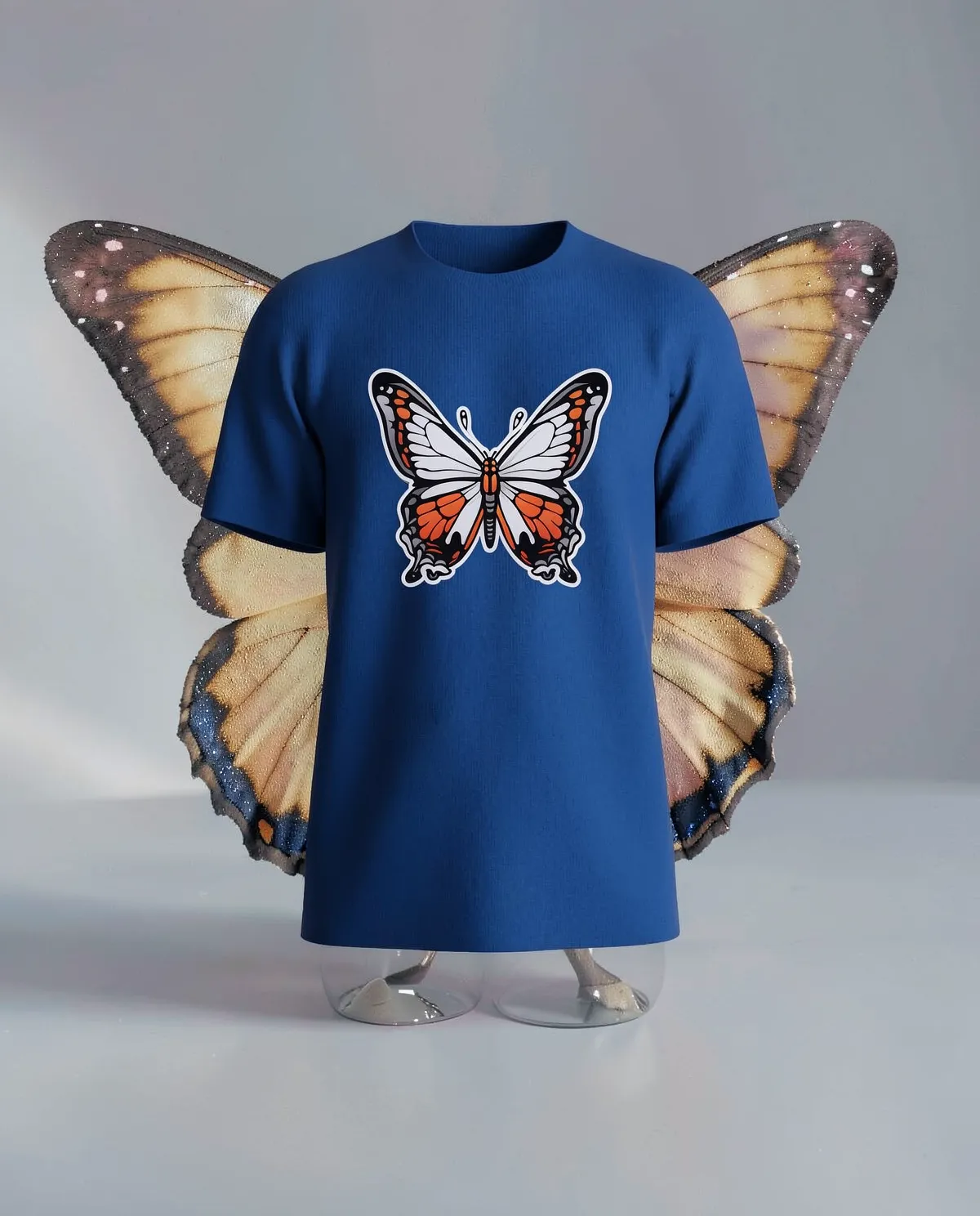 Blue T-Shirt – Organic Cotton, Modern Fit 59
