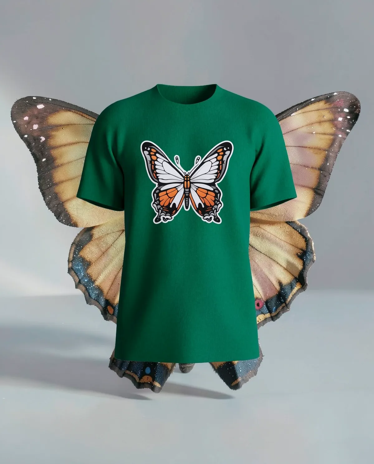 Green T-Shirt featuring Vibrant Graphic 59