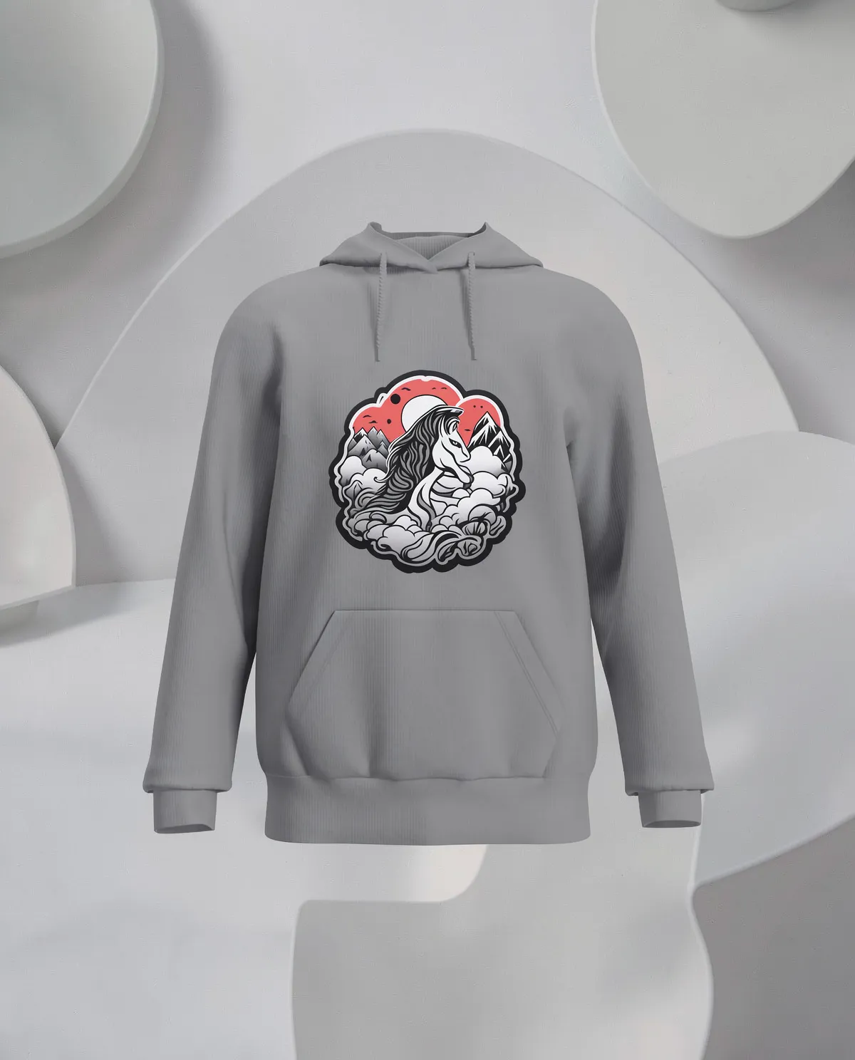 Grey Unisex Sweatshirt – Organic Cotton, Soft & Eco‑Friendly 59