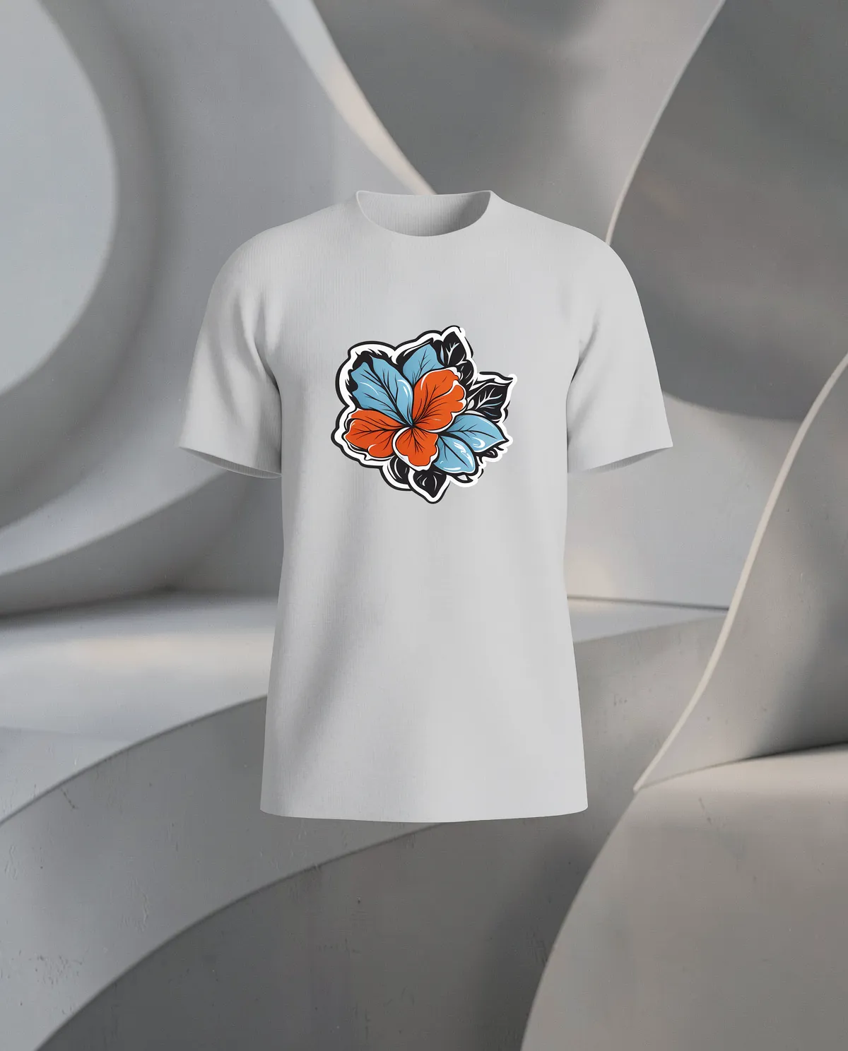 White T-Shirt – 100% Organic Cotton, Modern Fit 59