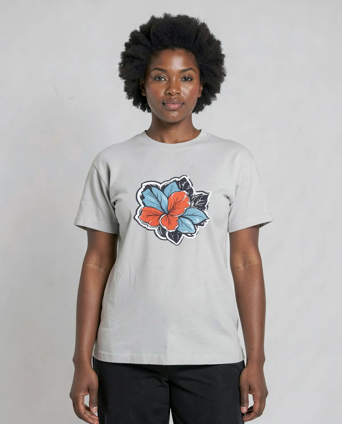 White T-Shirt – 100% Organic Cotton, Modern Fit