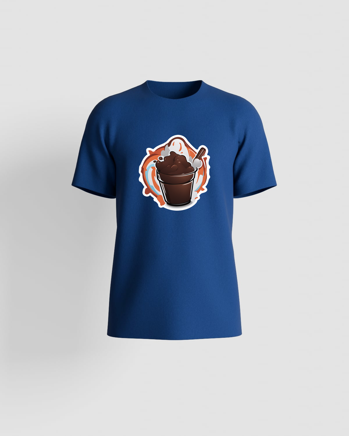 Blue Organic Cotton T-Shirt – Modern Fit & Eco‑Friendly 59