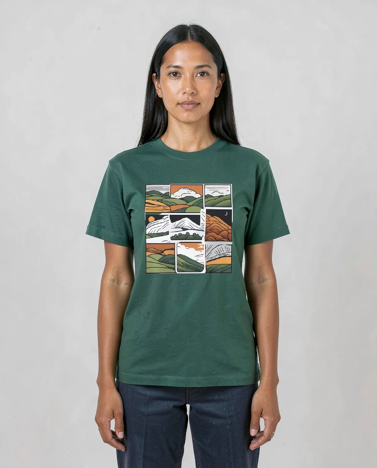 Green Organic Cotton T‑Shirt – Eco‑Sustainable Comfort