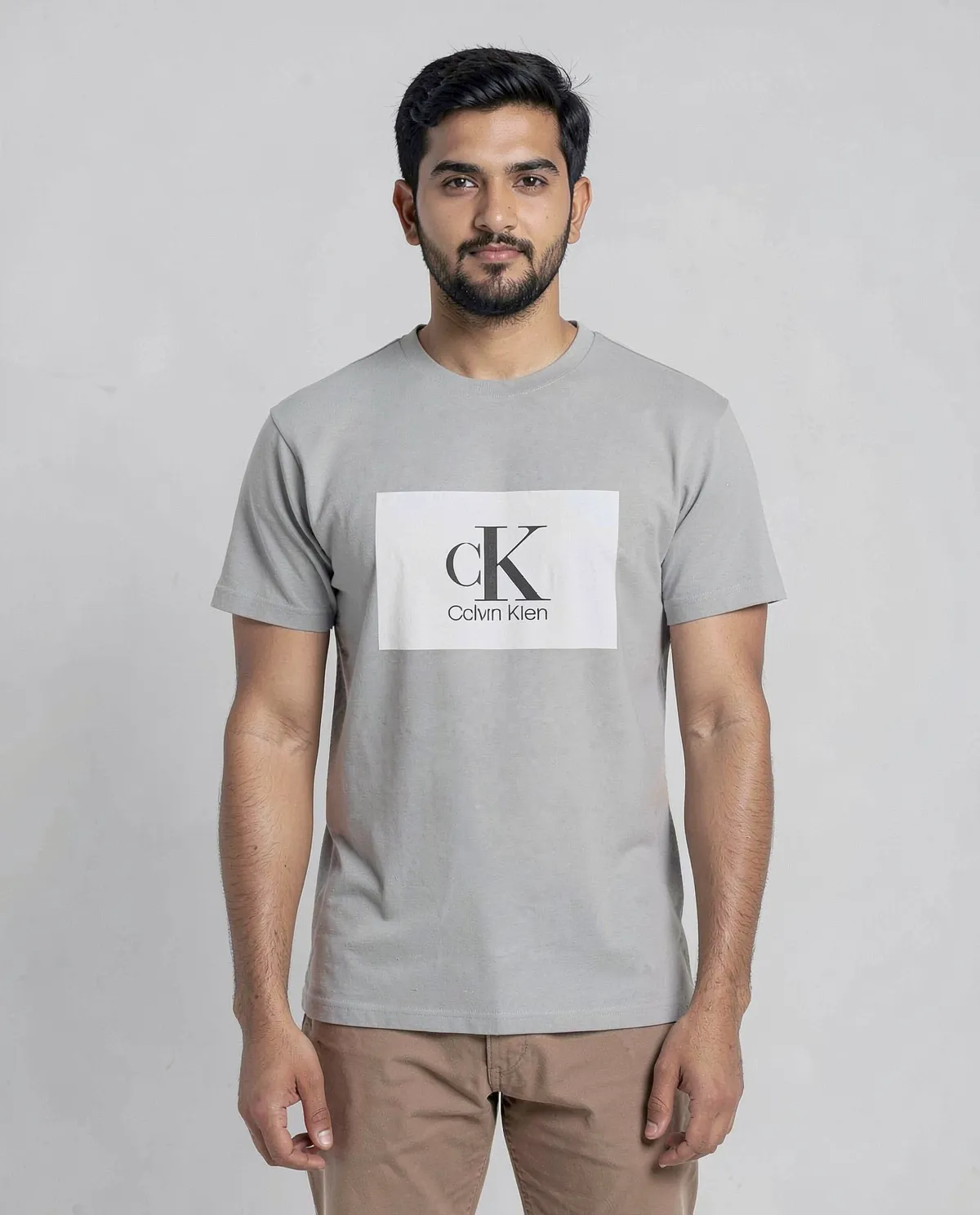 Grey Eco‑Sustainable T Shirt Made from Organic Cotton 0