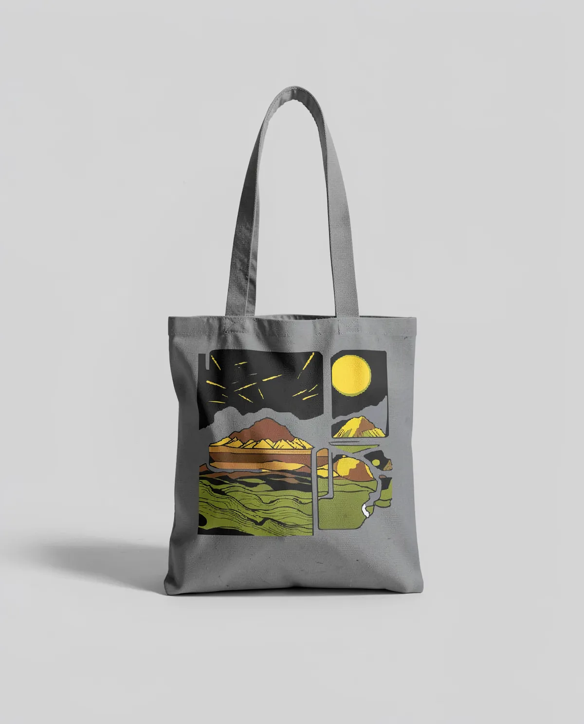 Customizable Smooth Cotton Tote Bag with Removable Label 0