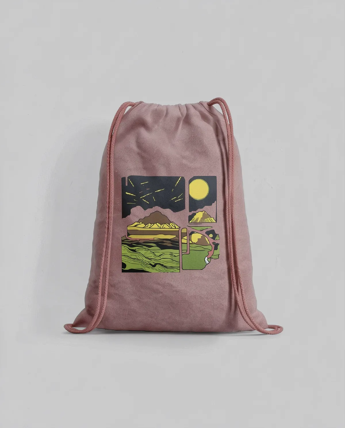 Customizable Drawstring Bag – Smooth Print Surface 0