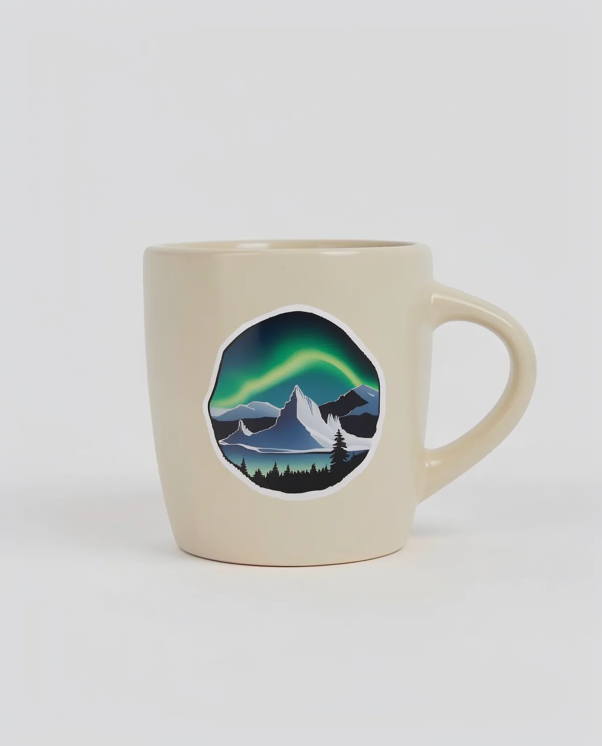 Ceramic Mug with Matte Exterior and Glossy Interior 0