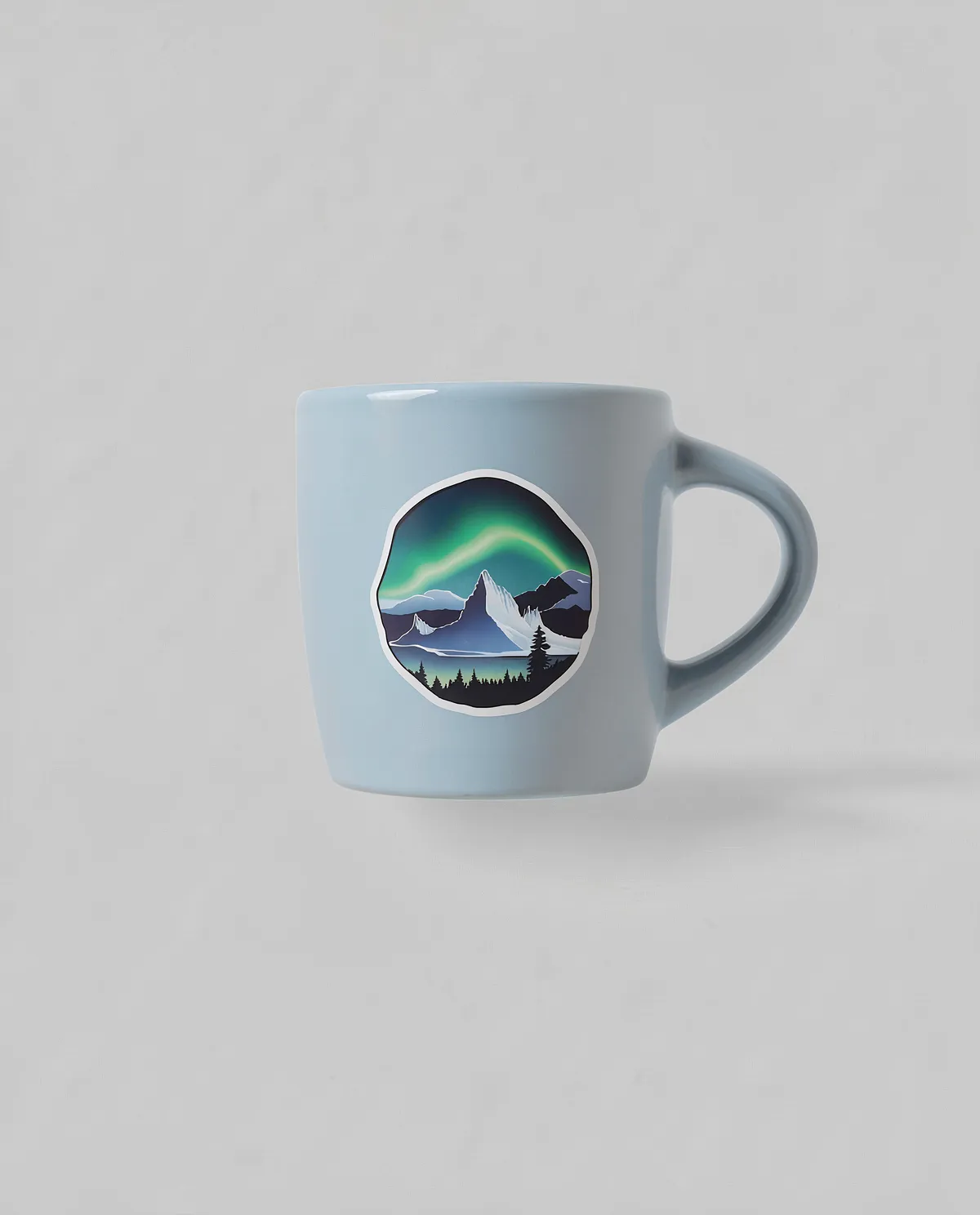 Matte Ceramic Mug with Glossy Interior Finish 0