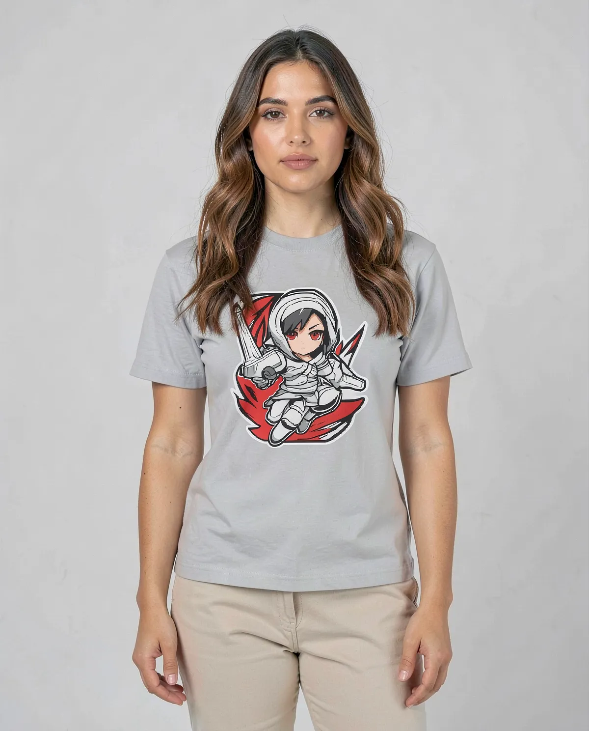 White T-Shirt – Ideal Canvas for Bold Prints 0