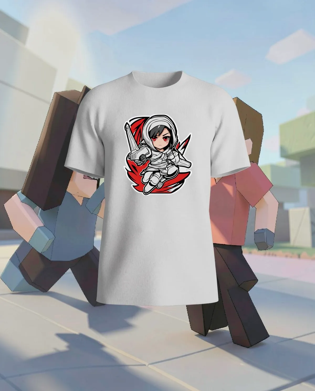 White T-Shirt – Ideal Canvas for Bold Prints 59
