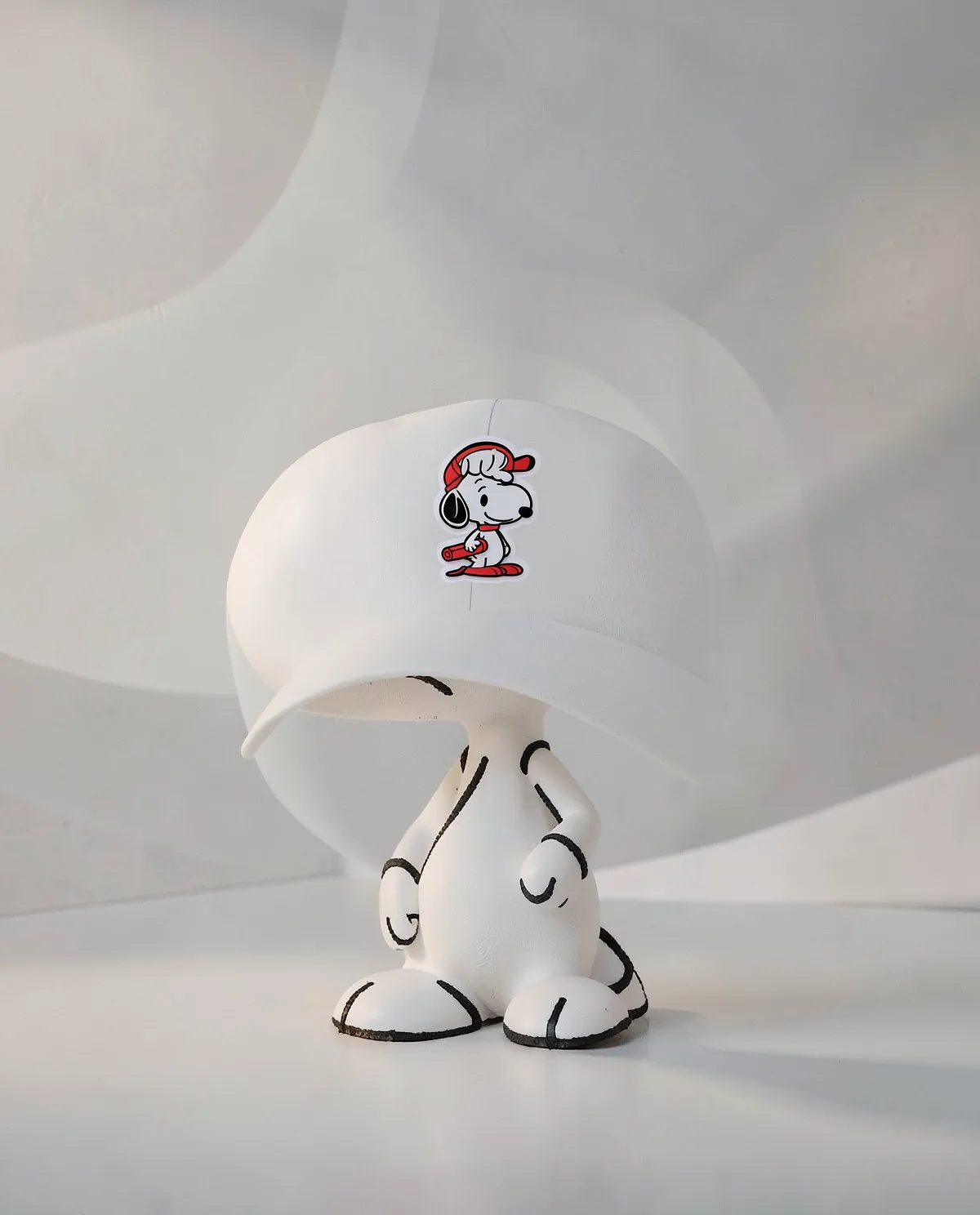 White Cotton Cap with Adjustable Velcro Closure 59